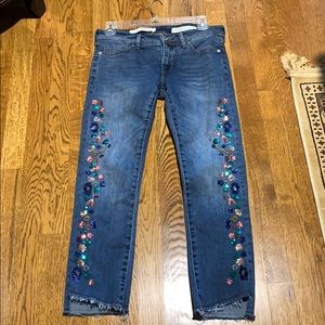 Anthropologie ankle jeans size 26P